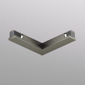 TR5723-DN Электрический коннектор для трека SHINE BASE 90° потолок-потолок, темный никель, алюминий